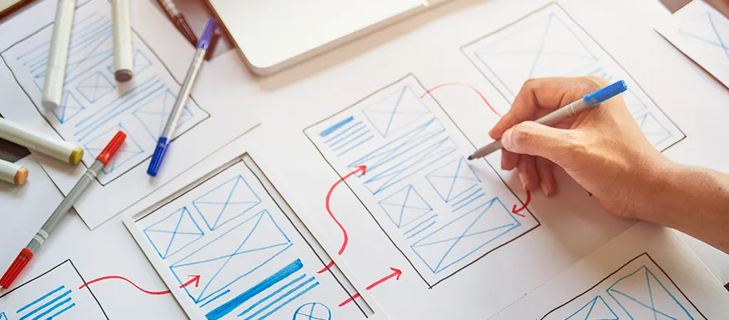 Webdesign és tervezési folyamat lépésről lépésre.