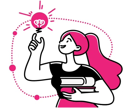 A Creatives.Hu szolgáltatásának fontosságát hangsúlyozó modern flat design illusztráció.