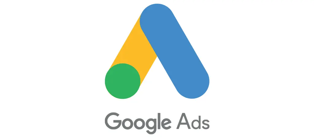 Google Ads logó, a Google hirdetési rendszerének emblémája.